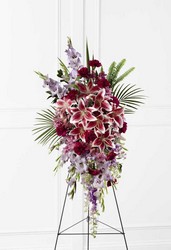 The FTD Tender Touch(tm) Standing Spray from Parkway Florist in Pittsburgh PA